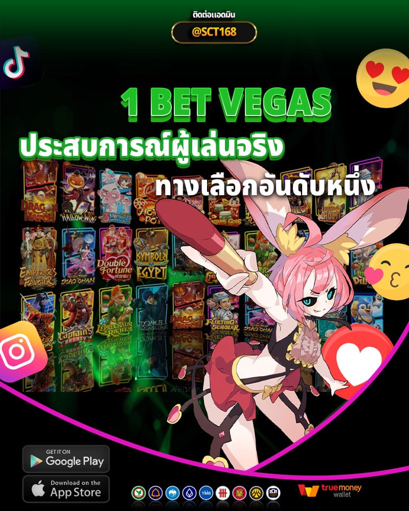 รีวิวเกมสล็อตยอดนิยมจาก 1 bet vegas
